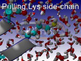 Interactive MD of Dihydrofolate Reductase